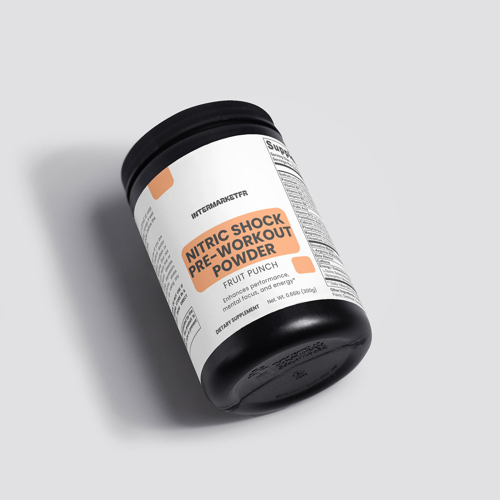 Nitric Shock Pre-Workout Powder (Fruit Punch)